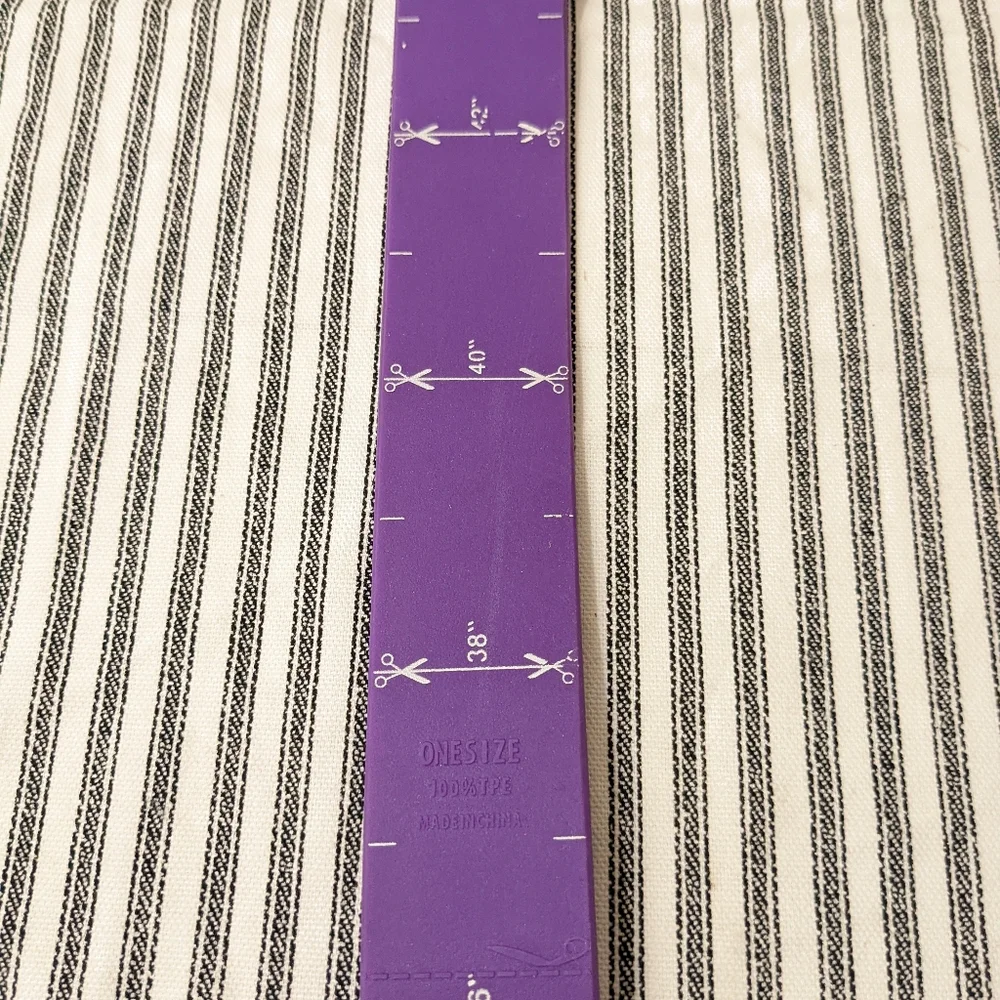Clazic Purple Golf Belt Silicone with Floral‎ Buckle